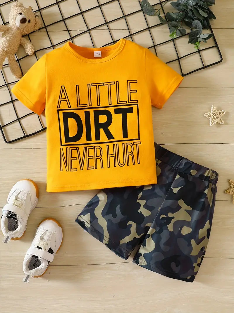 A Little Dirt Never Hurt Short Set