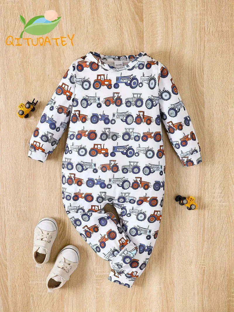 Babies Bamboo Zipper Pajamas