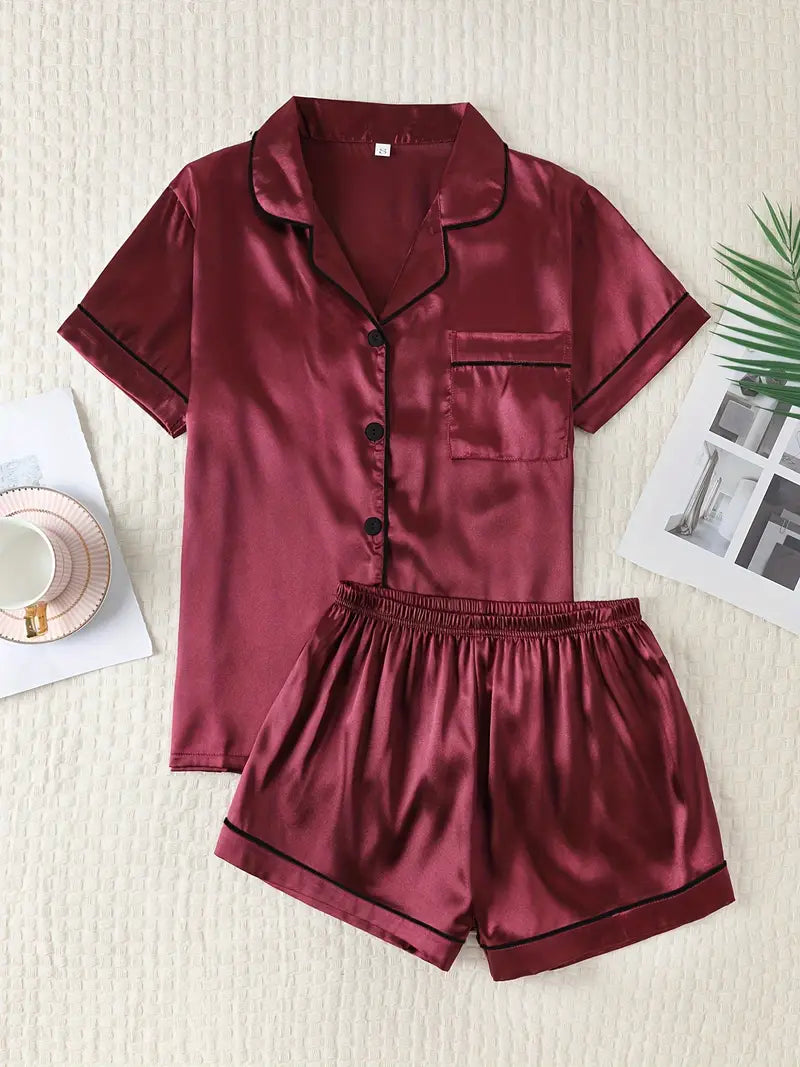 Women's Satin Pajamas