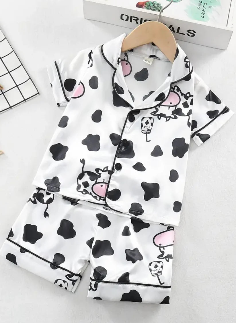 3-4 Years Satin Pajamas