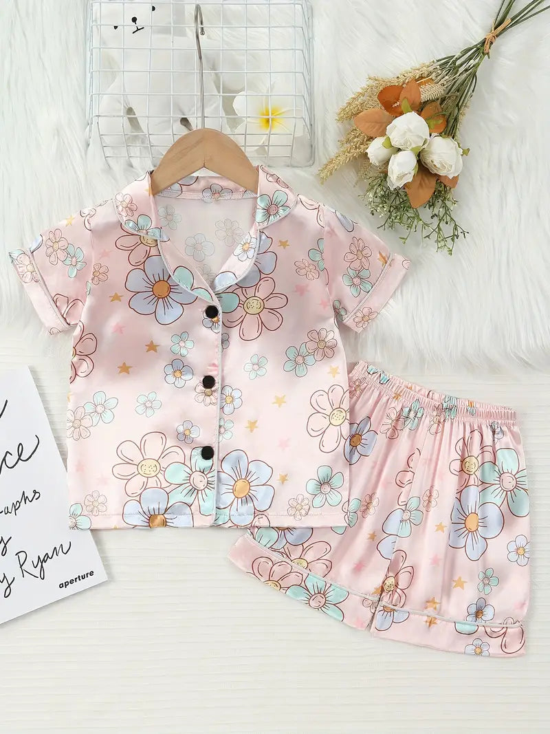 1-2 Years Satin Pajamas