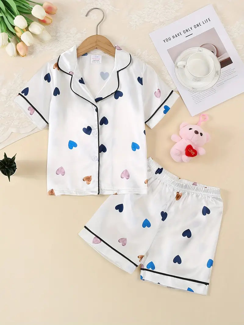 3-4 Years Satin Pajamas