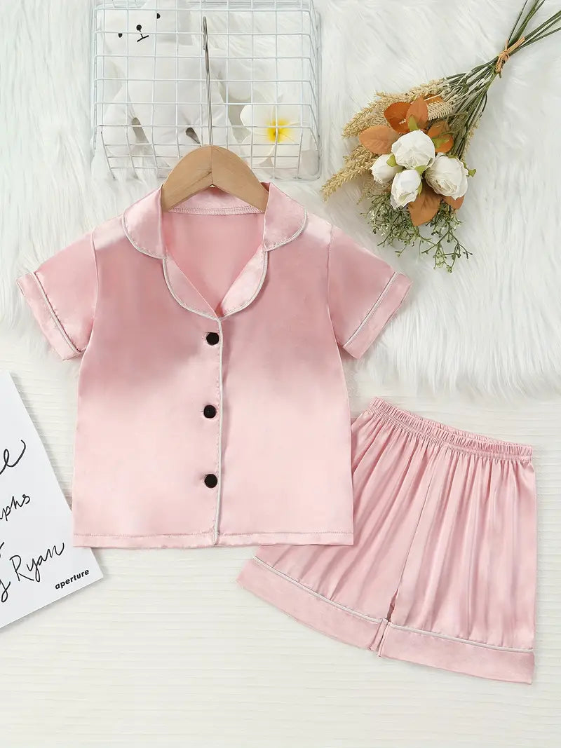 4-5 Years Satin Pajamas