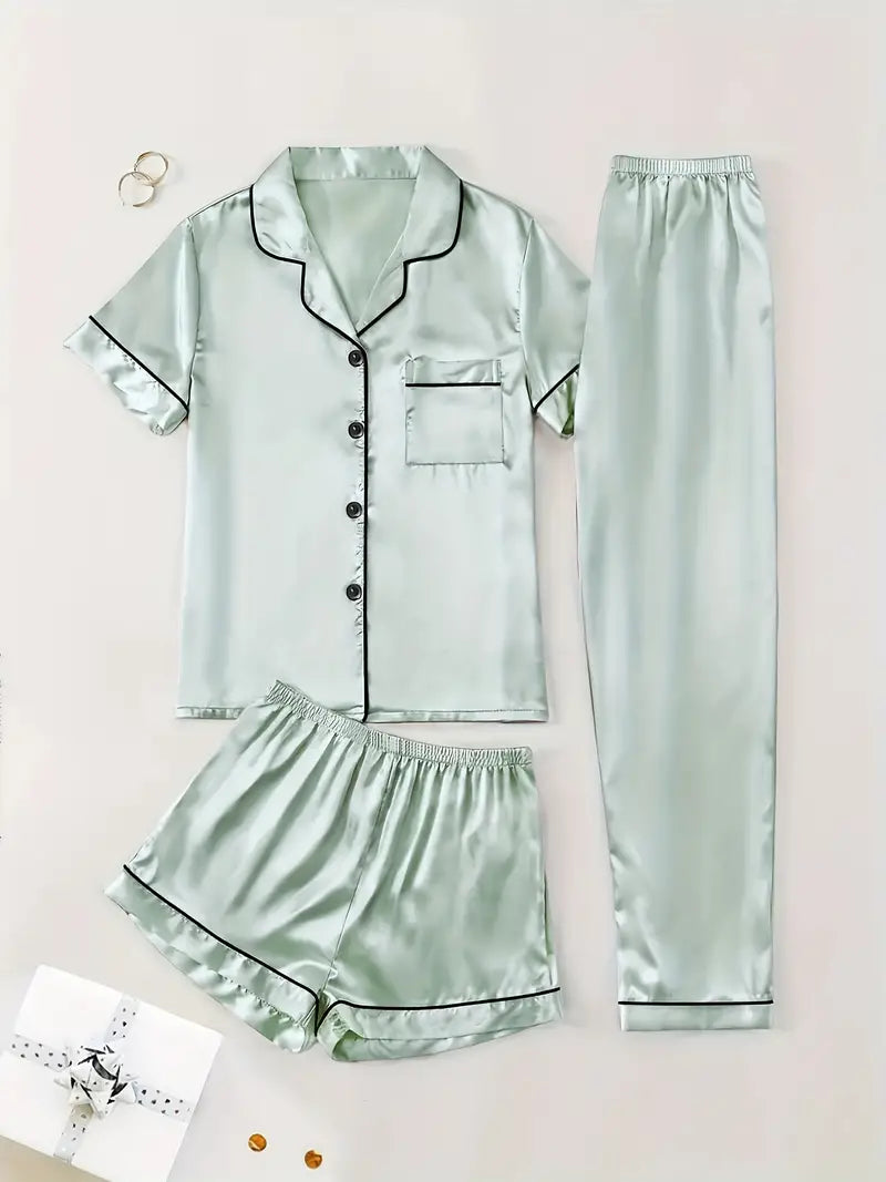 Women's Satin Pajamas