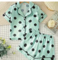 Girl's Sizes 7-13 Satin Pajamas