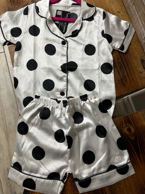 3-4 Years Satin Pajamas