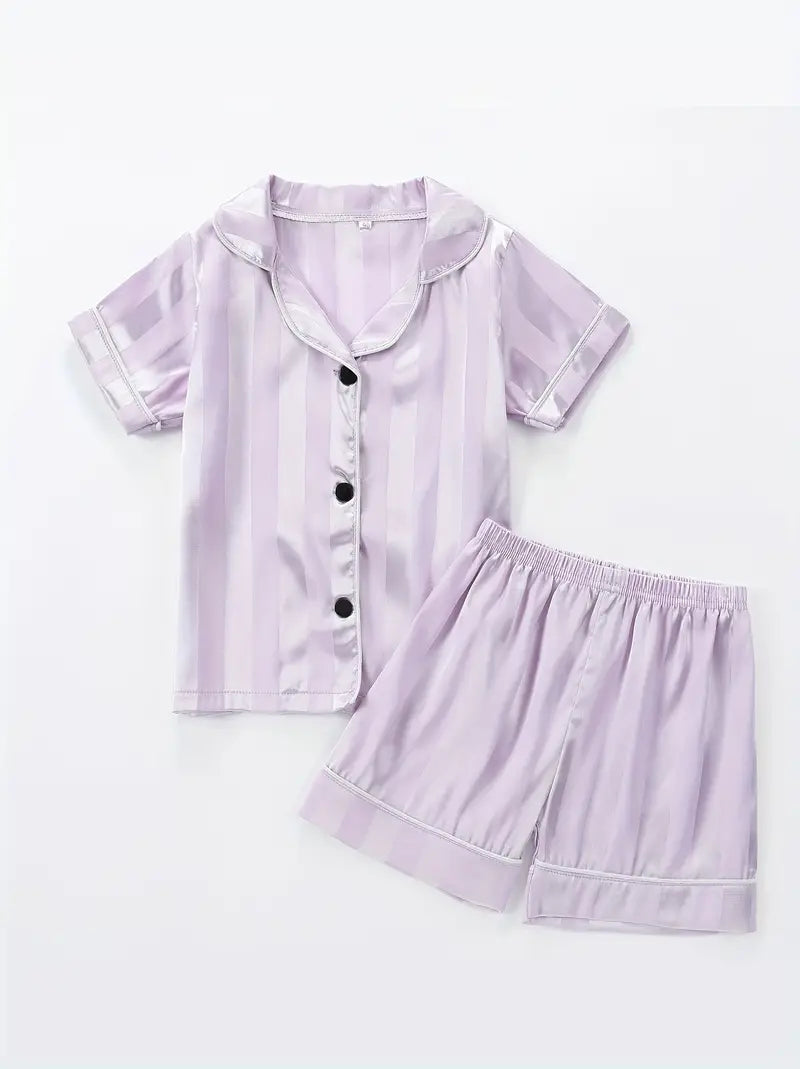 4-5 Years Satin Pajamas