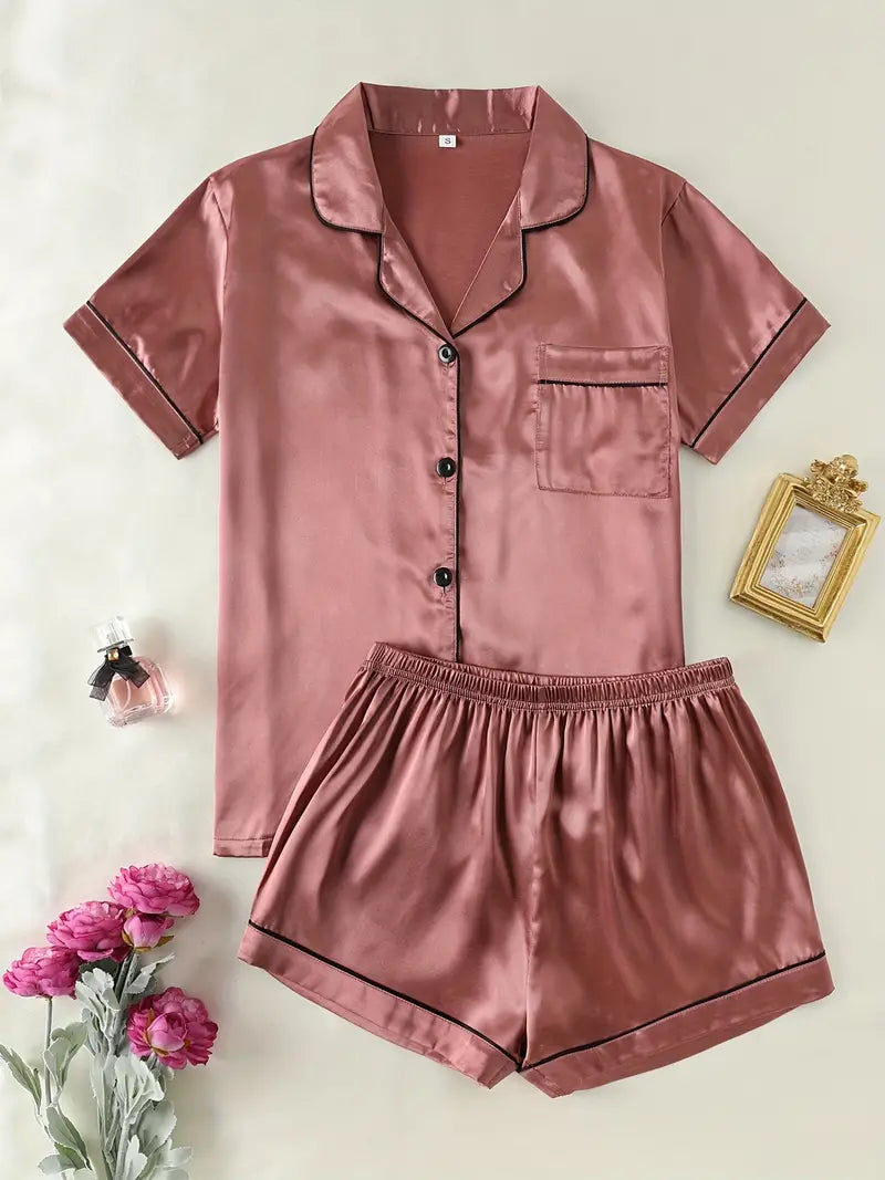 Women's Satin Pajamas