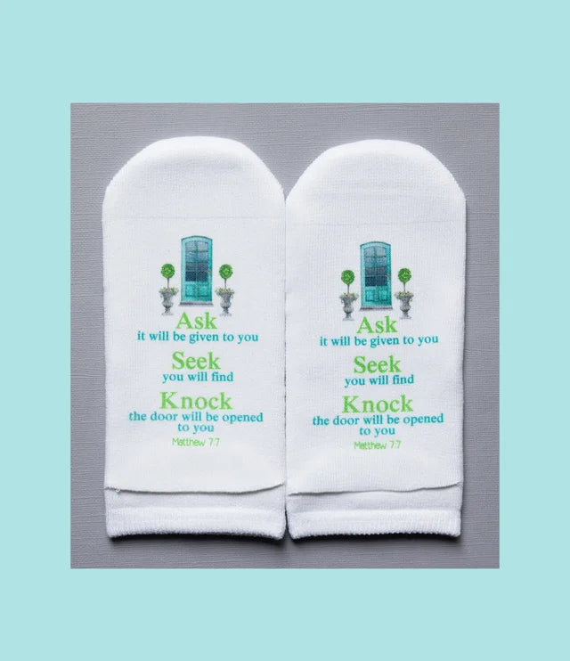 Standing on the Words Socks