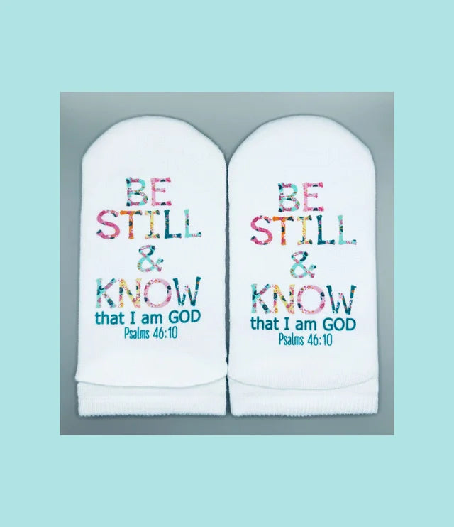 Standing on the Words Socks