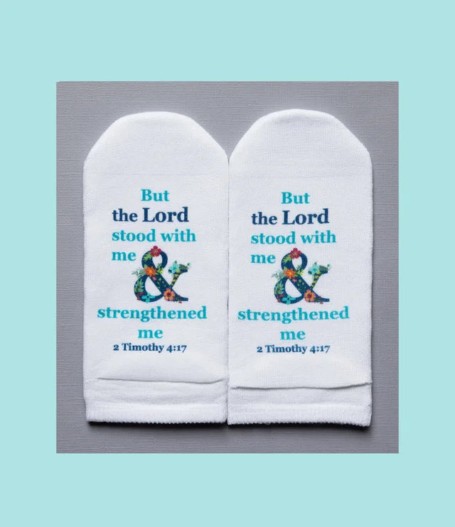 Standing on the Words Socks