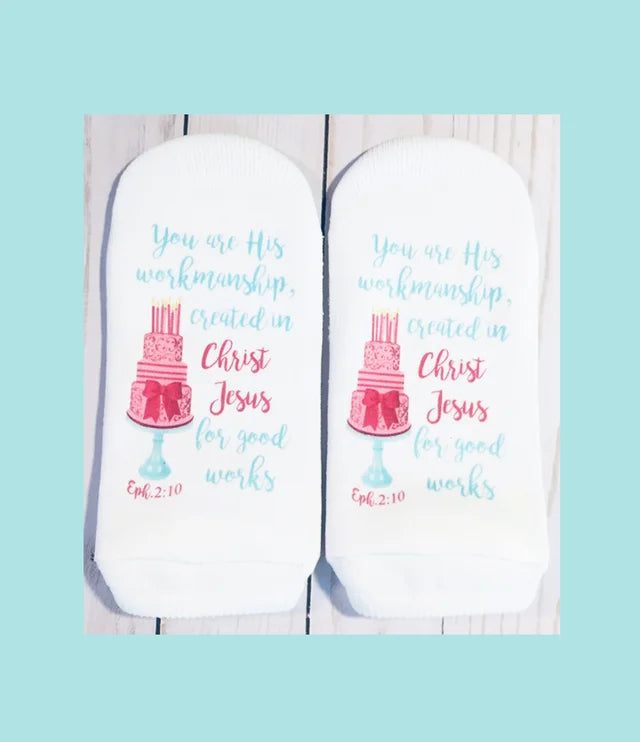 Standing on the Words Socks