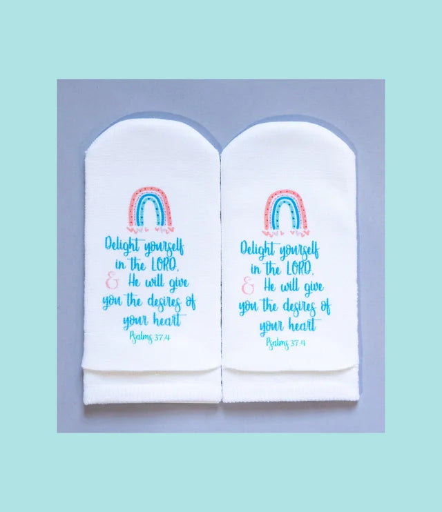 Standing on the Words Socks
