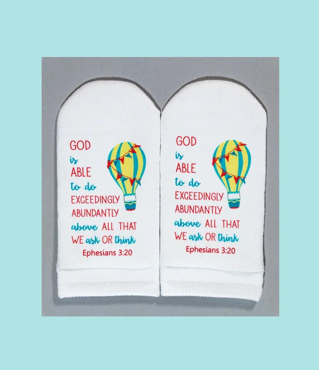 Standing on the Words Socks