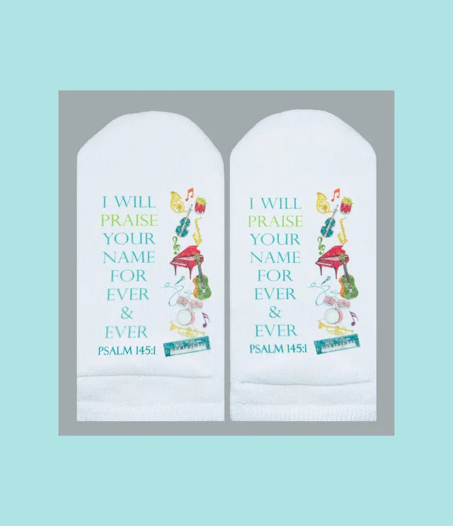 Standing on the Words Socks
