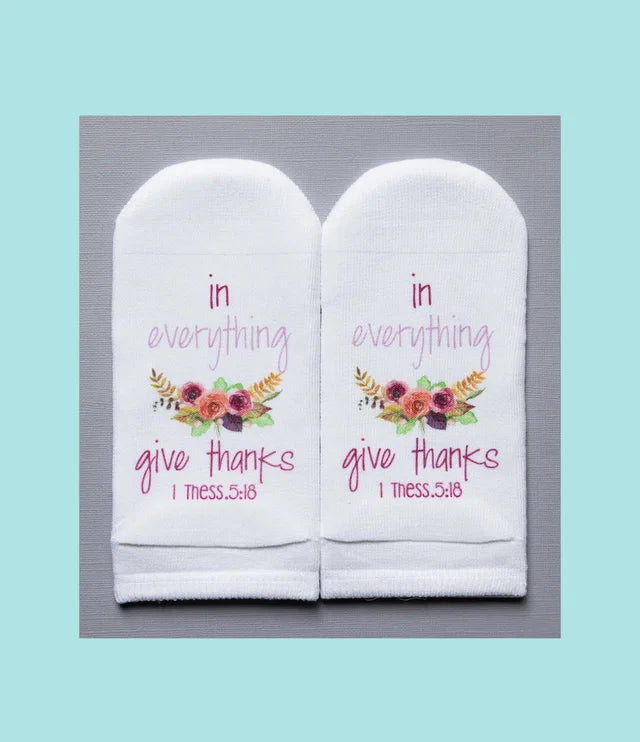 Standing on the Words Socks