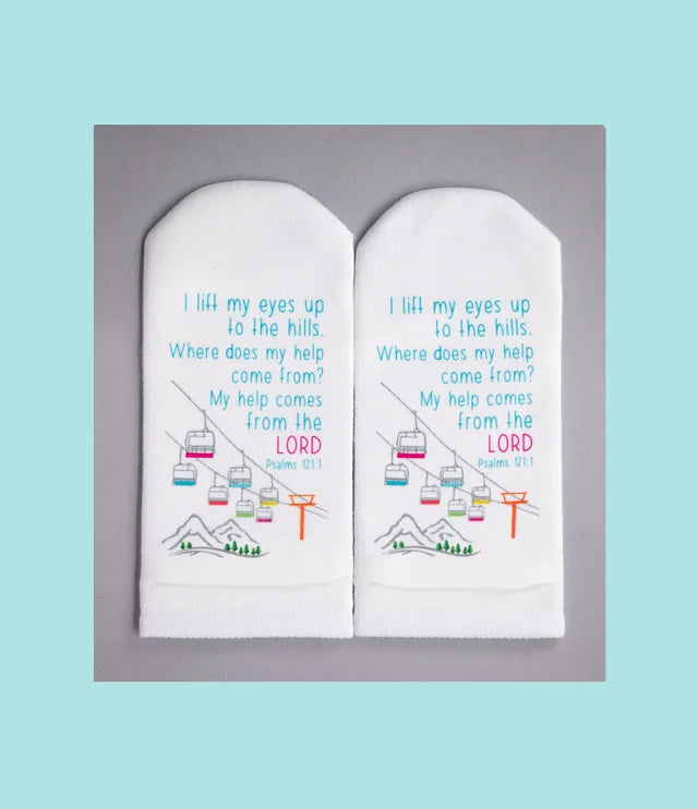 Standing on the Words Socks