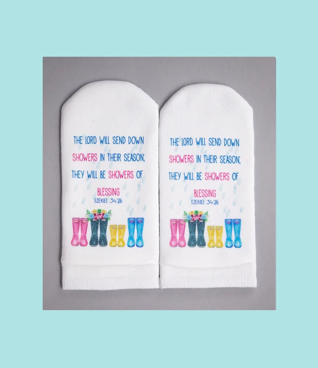 Standing on the Words Socks