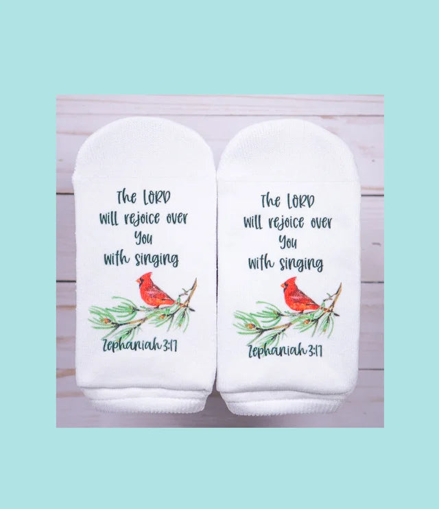 Standing on the Words Socks