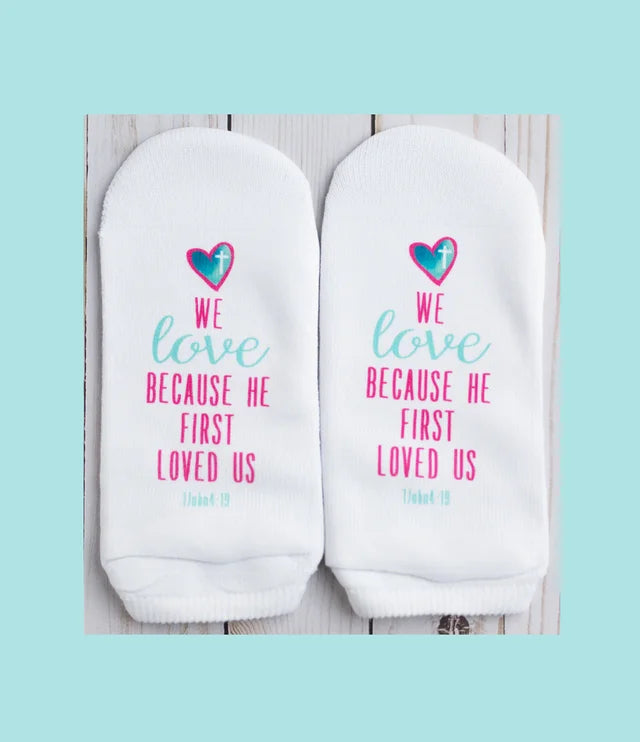 Standing on the Words Socks