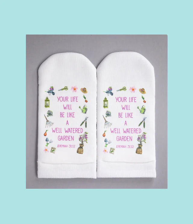 Standing on the Words Socks