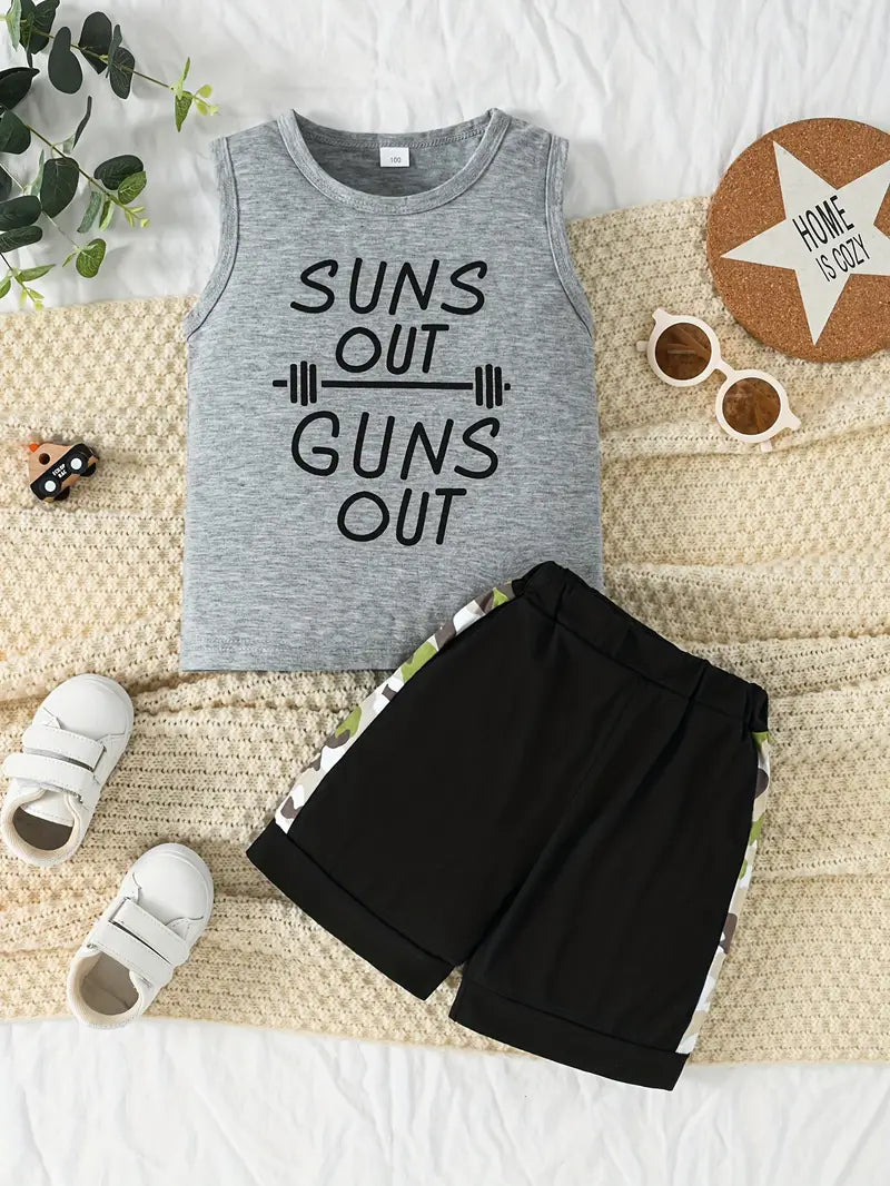 Suns Out Guns Out Short Set