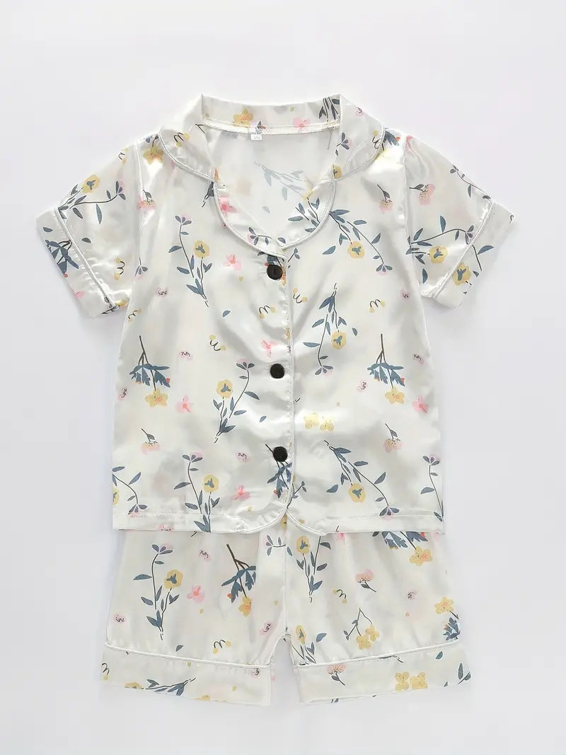 4-5 Years Satin Pajamas