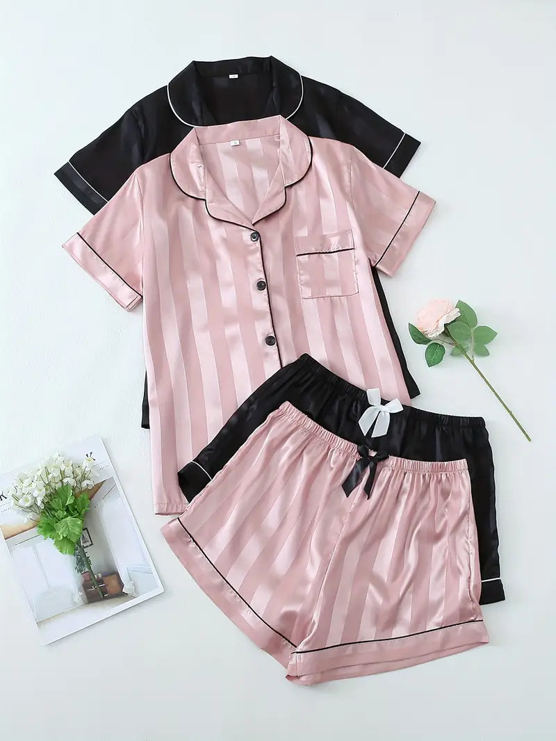 Women's Satin Pajamas