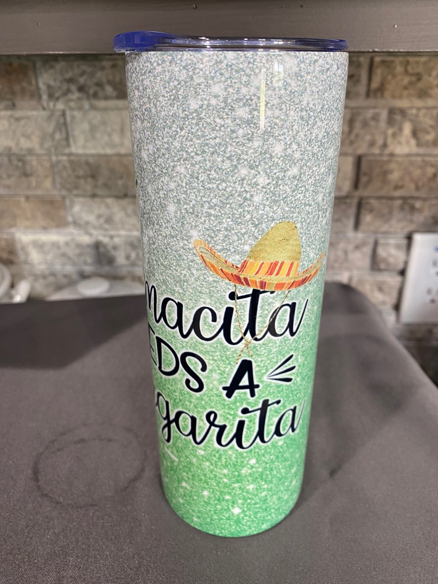 20 oz. Tumbler - Mamacita Needs a Margarita