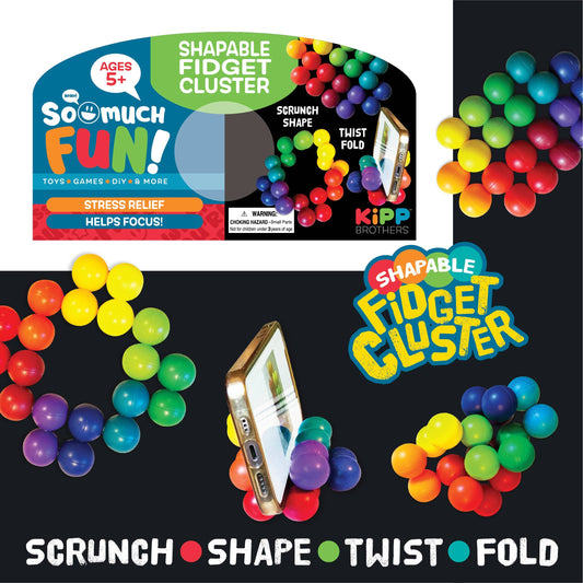 Shapeable Fidget Cluster Toy