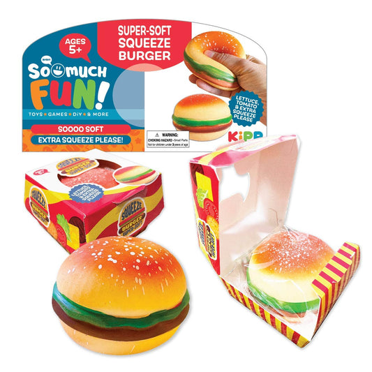 Soft Squeeze Burger with Box