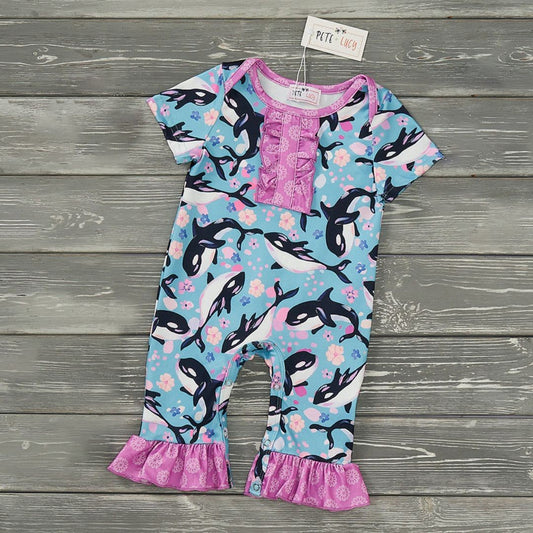 Marine Majesty Romper