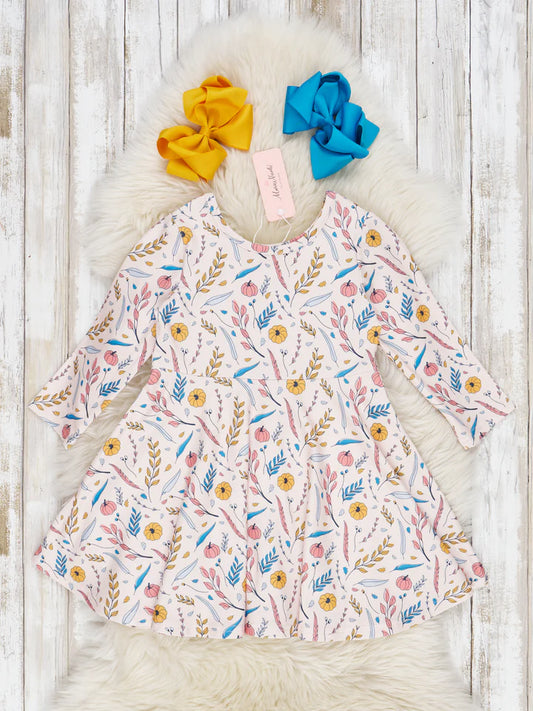 Autumn Florals Dress