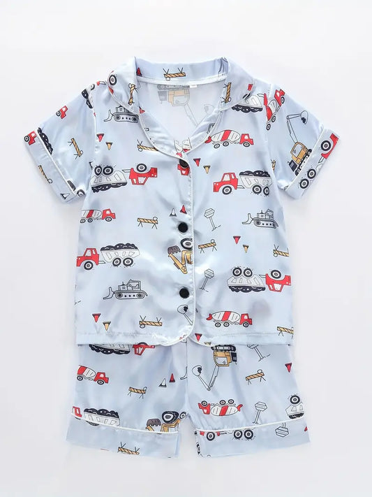 3-4 Years Satin Pajamas
