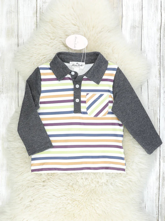 Striped Raglan Shirt