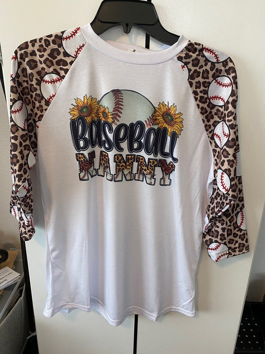 3/4 Sleeve Baseball/Softball  Raglan - Customization Available