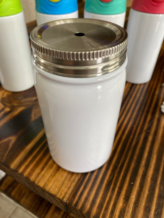 17 oz. Mason Jar Tumbler