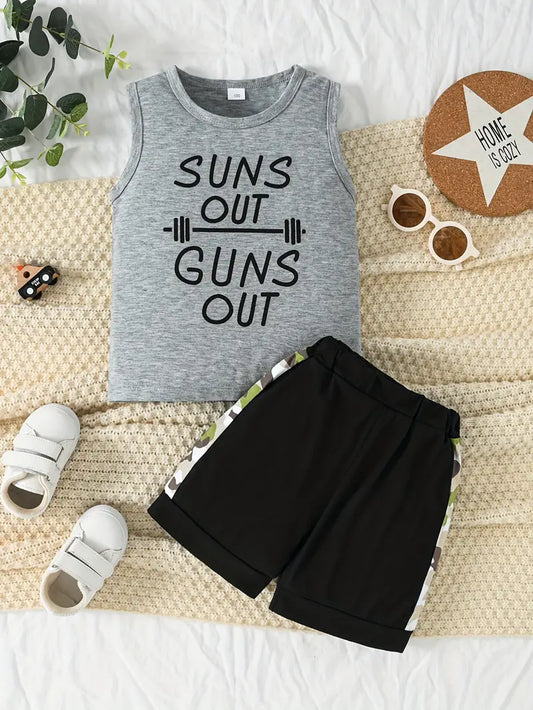 Suns Out Guns Out Short Set
