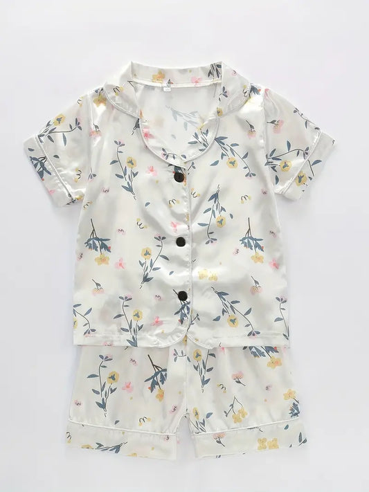 5-6 Years Satin Pajamas