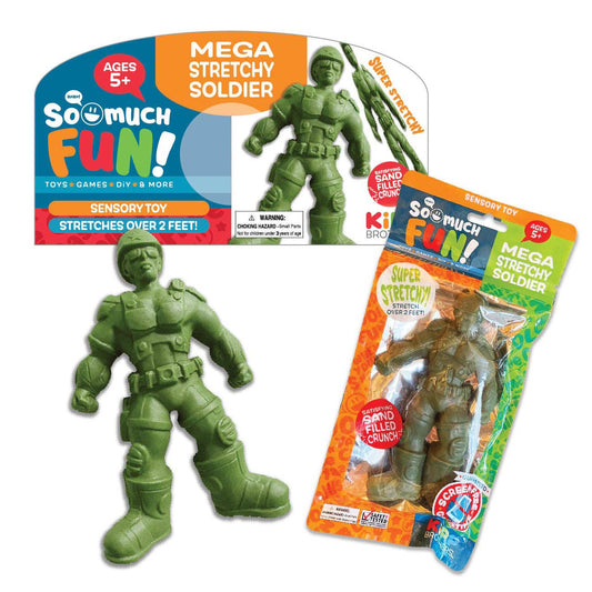 Stretchy Sand Soldier Toy Assortment