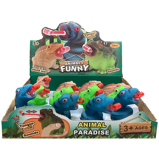 Roll Tongue Reptile Squeeze Animal