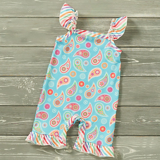 Poppin' Paisley Romper