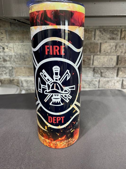 20 oz. Tumbler - Fire Department