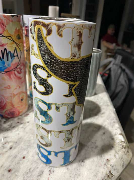 20 oz. Tumbler - George Strait - Stacked