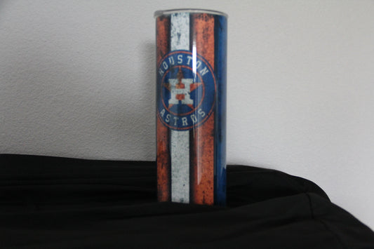 20 oz. Tumbler - Astros Grunge